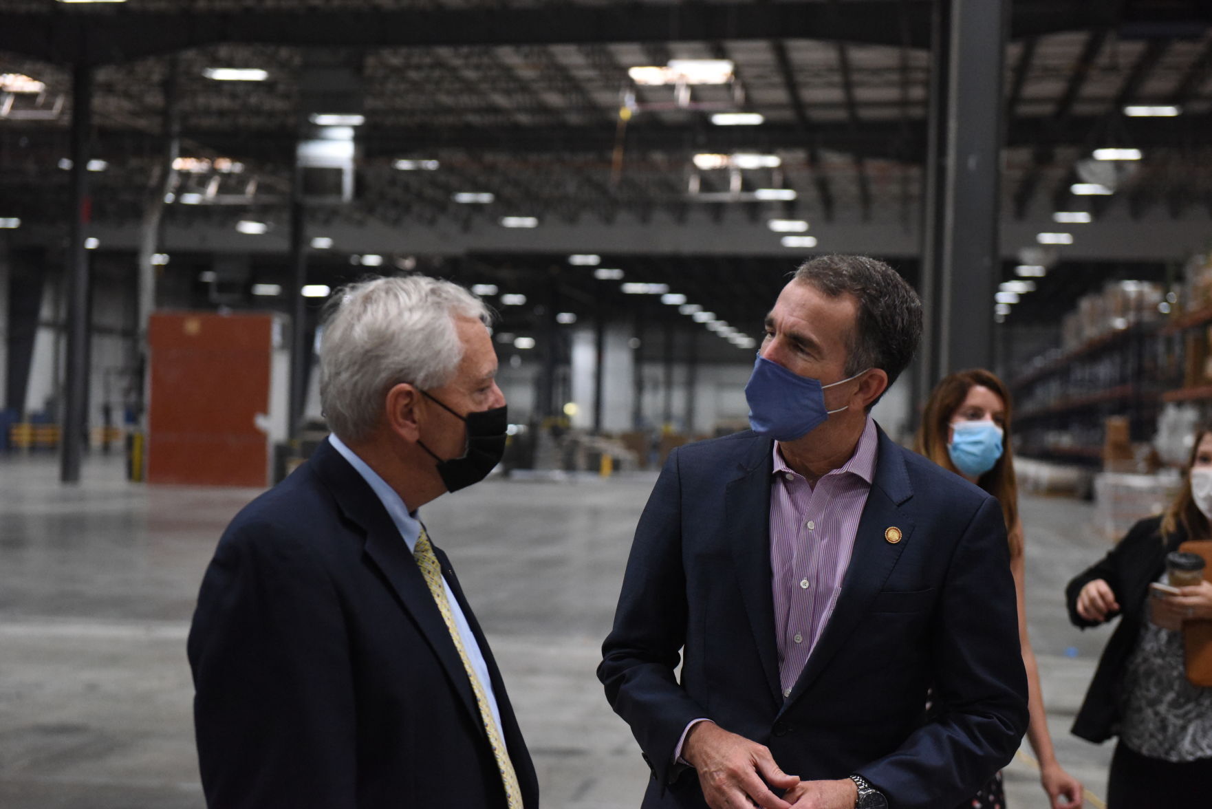 Northam visits Morgan Olson
